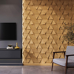 Гипсовая 3D панель с принтографией PM-49 варинант исполнения - 1 | Loft Concept в Волгограде