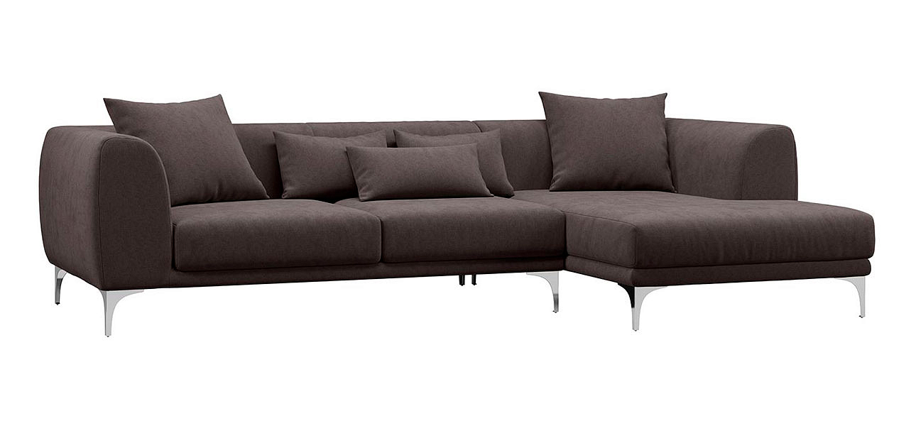 Диван коричневый угловой Брайан Brian Collection Диван коричневый угловой Брайан Brian Collection - Loft-Concept в Волгограде