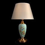 Настольная лампа голубая с изображением птиц Slip Away варинант исполнения - 2 | Loft Concept в Волгограде