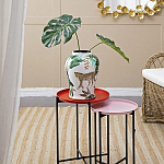 Ваза из фарфора с ручной росписью Leopard Collection  варинант исполнения - 6 | Loft Concept в Волгограде