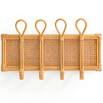 Настенная вешалка из ротанга Wila Wall Hanger M варинант исполнения - 2 | Loft Concept в Волгограде