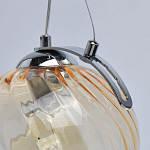 Подвесной светильник со стеклянном плафоном в форме бокала Kaleido варинант исполнения - 9 | Loft Concept в Волгограде