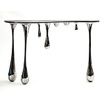 Дизайнерская Консоль Melting Silver Console Zhipeng Tan варинант исполнения - 1 | Loft Concept в Волгограде