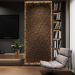 Гипсовая 3D панель с принтографией PM-50 варинант исполнения - 4 | Loft Concept в Волгограде