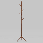 Напольная вешалка из массива бука Branches Hangers Dark варинант исполнения - 2 | Loft Concept в Волгограде