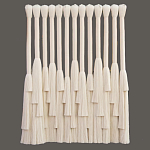 Декор на стену Белые Кисти Wall decor White Tassels варинант исполнения - 3 | Loft Concept в Волгограде