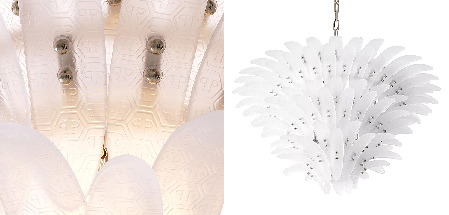 Люстра Philipp Plein Chandelier Bel Air L Белая Люстра Philipp Plein Chandelier Bel Air L Белая - Loft-Concept в Волгограде