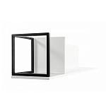 Полка навесная белая открытая Strict Lines  варинант исполнения - 4 | Loft Concept в Волгограде