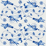 Плитка с узором Пистолеты варинант исполнения - 2 | Loft Concept в Волгограде