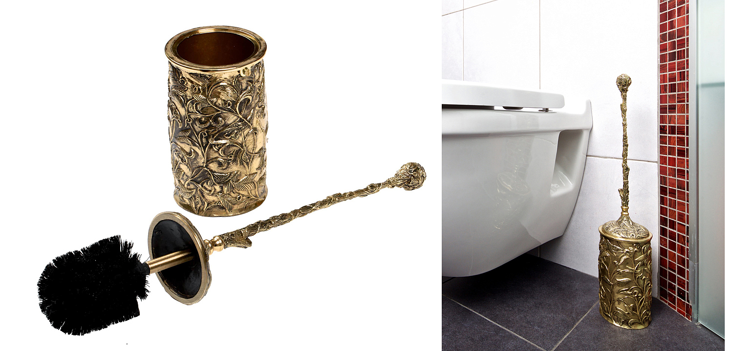 Ёрш для туалета Bronze Toilet Brush Ёрш для туалета Bronze Toilet Brush - Loft-Concept в Волгограде