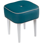 Квадратный мягкий пуф на белых ножках Winton Pouf Square варинант исполнения - 13 | Loft Concept в Волгограде