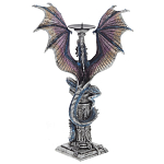 Подсвечник в виде Дракона Grey Blue Dragon Candlestick варинант исполнения - 4 | Loft Concept в Волгограде