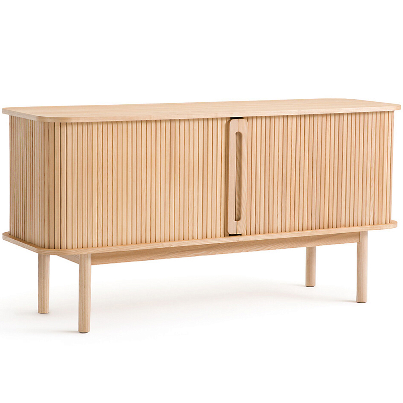 Длинный низкий буфет с 2-мя раздвижными дверцами Toinette Light Cupboard Ясень Длинный низкий буфет с 2-мя раздвижными дверцами Toinette Light Cupboard Ясень в Волгограде | Loft Concept