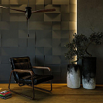 Гипсовая 3D Панель M-08 варинант исполнения - 2 | Loft Concept в Волгограде