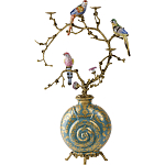 Бронзовый подсвечник Птичий рай Flora варинант исполнения - 1 | Loft Concept в Волгограде