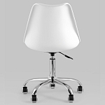 Офисный стул на металлическом основании EGGERY White варинант исполнения - 5 | Loft Concept в Волгограде