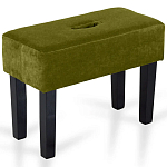 Мягкий  пуф на черных ножках Winton Pouf варинант исполнения - 3 | Loft Concept в Волгограде