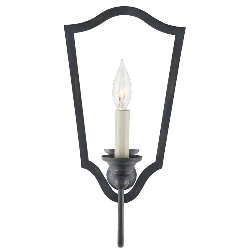 Бра для ванной Black Minimalist Sconce Черный Бра для ванной Black Minimalist Sconce Черный в Волгограде | Loft Concept