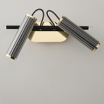 Бра с двумя цилиндрическими плафонами на магнитном креплении Bronze Concert варинант исполнения - 3 | Loft Concept в Волгограде