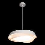 Подвесной светильник круглый белого цвета из металла Vita Cuna варинант исполнения - 4 | Loft Concept в Волгограде