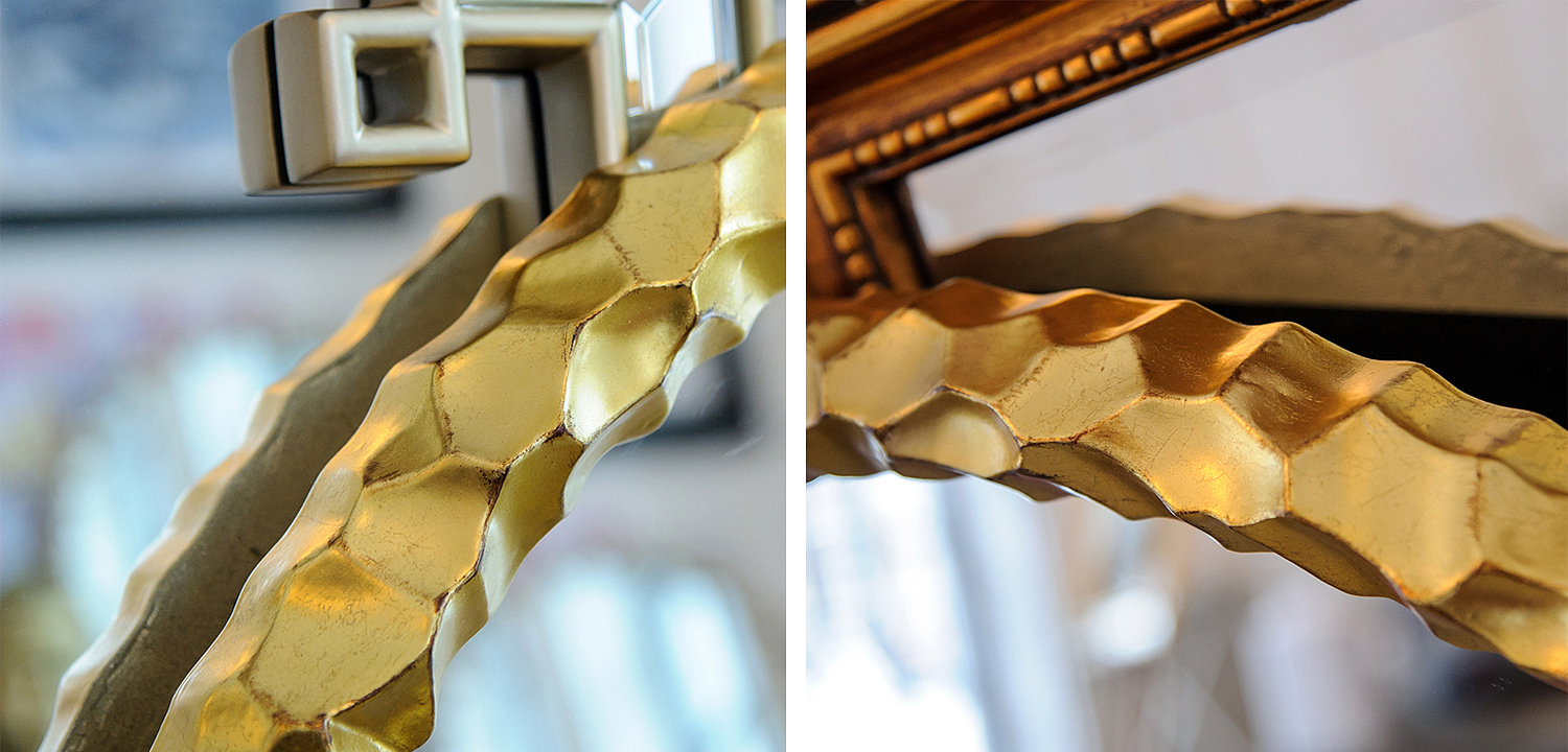 Зеркало Reginald Mirror round gold Зеркало Reginald Mirror round gold - Loft-Concept в Волгограде