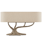 Настольная лампа с корпусом в виде дерева Gray Concrete Trunk варинант исполнения - 4 | Loft Concept в Волгограде