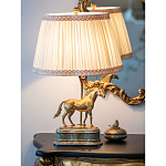 Настольная лампа из фарфора Лошадь Frodi варинант исполнения - 4 | Loft Concept в Волгограде