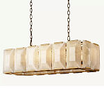 Люстра с абажуром из прямоугольных мраморных панелей Calling to Shine варинант исполнения - 3 | Loft Concept в Волгограде