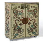 Комод в стиле шинузари с росписью Chinese Eastern Dragon варинант исполнения - 4 | Loft Concept в Волгограде