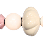 Подвесной светильник фигруный с керамическими элементами 18W LED Fragrant Light варинант исполнения - 4 | Loft Concept в Волгограде