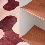 Дизайнерский стеллаж с вертикальными и горизонтальными полками Gio Ponti D.357.1 D.357.2 Rack варинант исполнения - 4 | Loft Concept в Волгограде