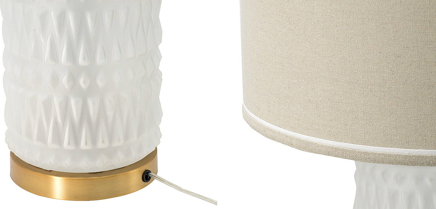 Настольная лампа с абажуром Muriel Table Lamp Настольная лампа с абажуром Muriel Table Lamp - Loft-Concept в Волгограде