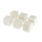 Камни для охлаждения виски из белого мрамора Natural Stone Cube варинант исполнения - 3 | Loft Concept в Волгограде