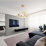 Люстра подвесная с 6-ю круглыми светодиодными лампами Catcher варинант исполнения - 2 | Loft Concept в Волгограде