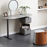 Консоль с зеркалом и  3-мя вращающимися ящиками Eloida варинант исполнения - 5 | Loft Concept в Волгограде