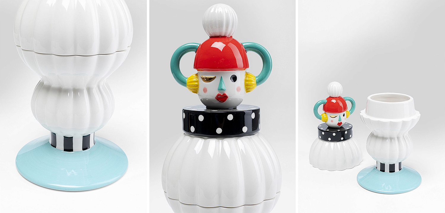 Ваза с крышкой Funny Doll Vase IV Ваза с крышкой Funny Doll Vase IV - Loft-Concept в Волгограде