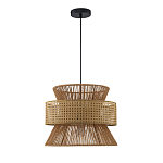 Подвесной светильник с абажуром из натуральных материалов Light Inside the Cell варинант исполнения - 3 | Loft Concept в Волгограде