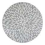 Столик с инкрустацией с перламутровым узором Flower Grey варинант исполнения - 2 | Loft Concept в Волгограде