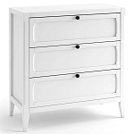 Комод с 3-мя ящиками белый Silva White Chest of Drawers варинант исполнения - 2 | Loft Concept в Волгограде