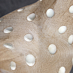 Статуэтка курица с текстурной поверхностью бежевого цвета Rustic Chicken варинант исполнения - 2 | Loft Concept в Волгограде