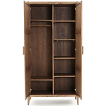 Шкаф из массива сосны с орнаментом "Ёлочка" Geometric Ornament варинант исполнения - 3 | Loft Concept в Волгограде