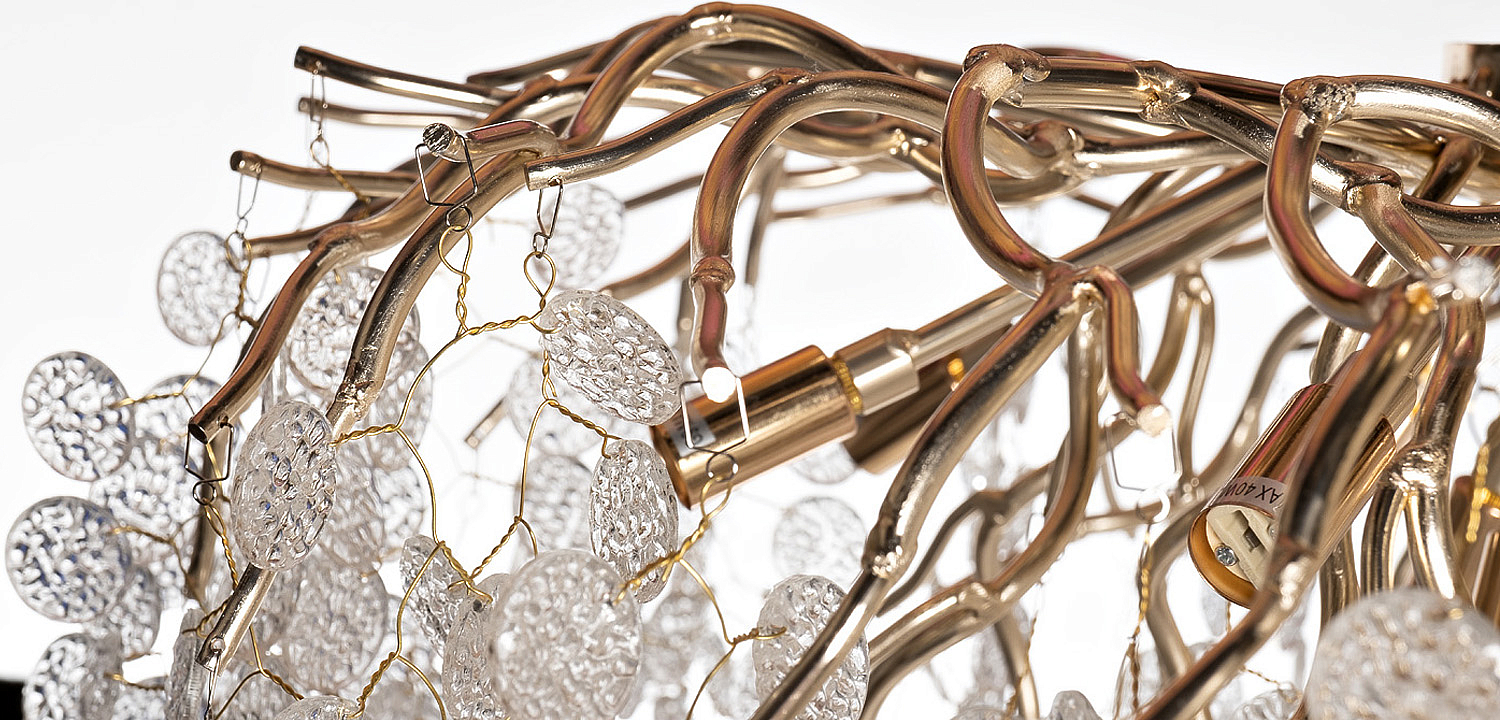 Потолочная люстра FAIRYTREE Champagne Chandelier 60 Потолочная люстра FAIRYTREE Champagne Chandelier 60 - Loft-Concept в Волгограде