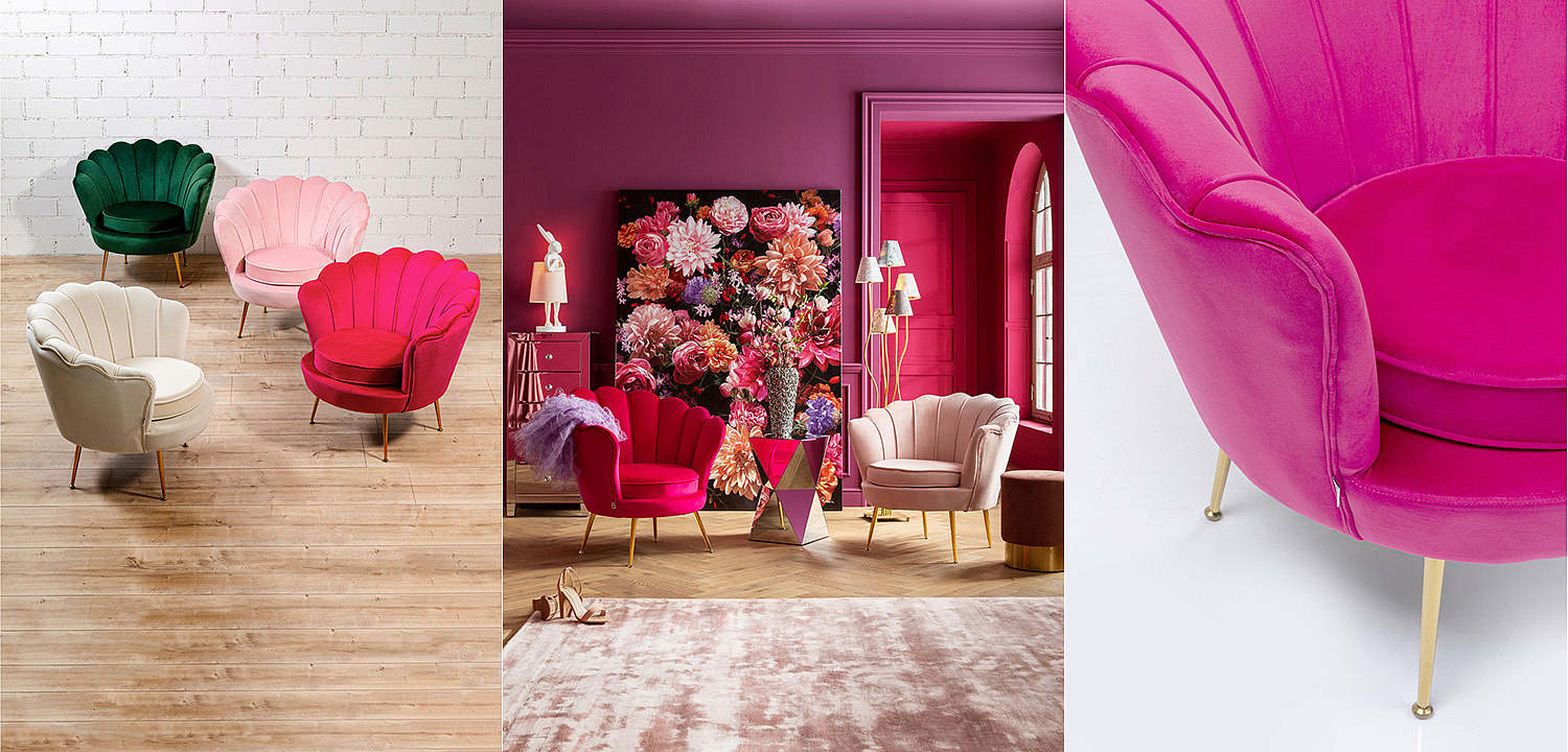 Кресло Bright Pink Meringue Кресло Bright Pink Meringue - Loft-Concept в Волгограде