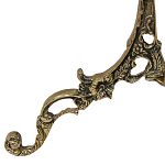 Стол бронзовый круглый с мраморной столешницей Coffee De Bronze варинант исполнения - 2 | Loft Concept в Волгограде