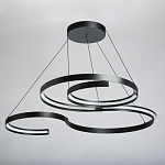 Люстра подвесная светодиодная в виде волнообразной ленты Ribbon Vortex варинант исполнения - 4 | Loft Concept в Волгограде