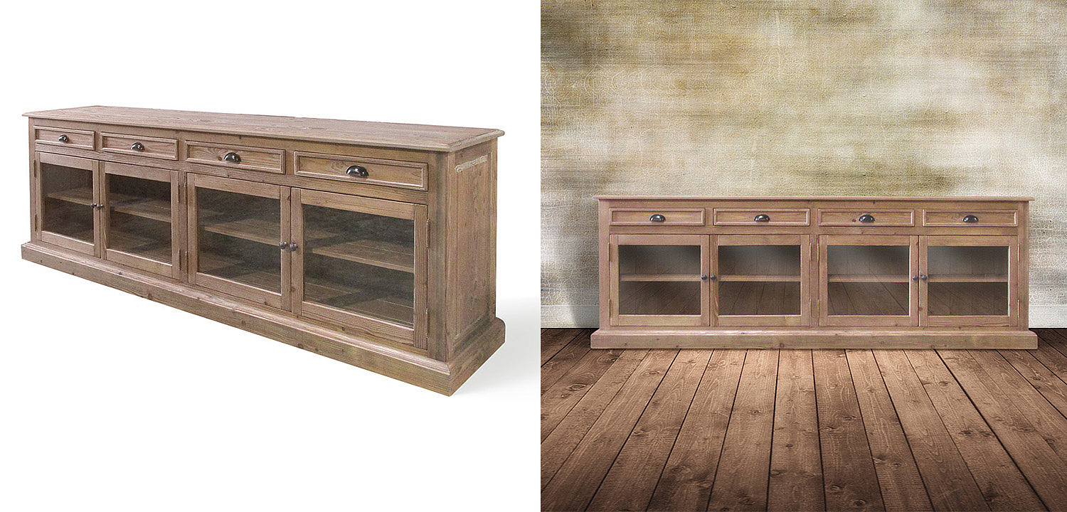 Комод Hakon Provence HARMONIE Natural Patina long Комод Hakon Provence HARMONIE Natural Patina long - Loft-Concept в Волгограде