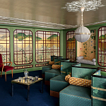 Обои ручная роспись The Plain of Musashi Original colourway on painted Xuan paper with gold ombre варинант исполнения - 1 | Loft Concept в Волгограде