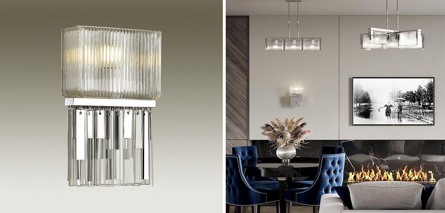 Бра Madelen Chrome Wall Lamp Бра Madelen Chrome Wall Lamp - Loft-Concept в Волгограде