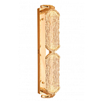 Бра прямоугольное с текстурным природным рисунком IceFlame варинант исполнения - 1 | Loft Concept в Волгограде