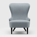 Мебельная ткань Шенилл голубой цвет 142 см T4-60 варинант исполнения - 6 | Loft Concept в Волгограде